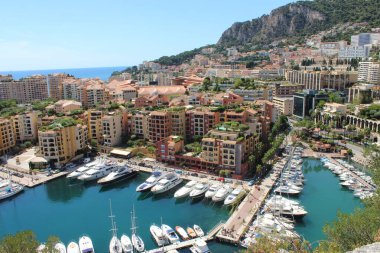 Monaco Monte Carlo Şehir Manzarası