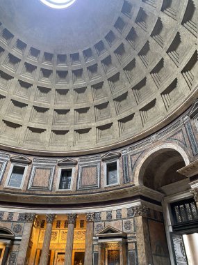 Pantheon İç Kubbe İtalya