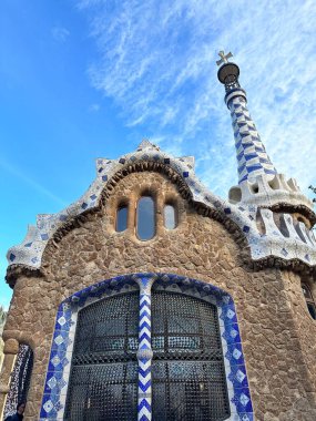 Park guell antoni gaudi barcelona İspanya