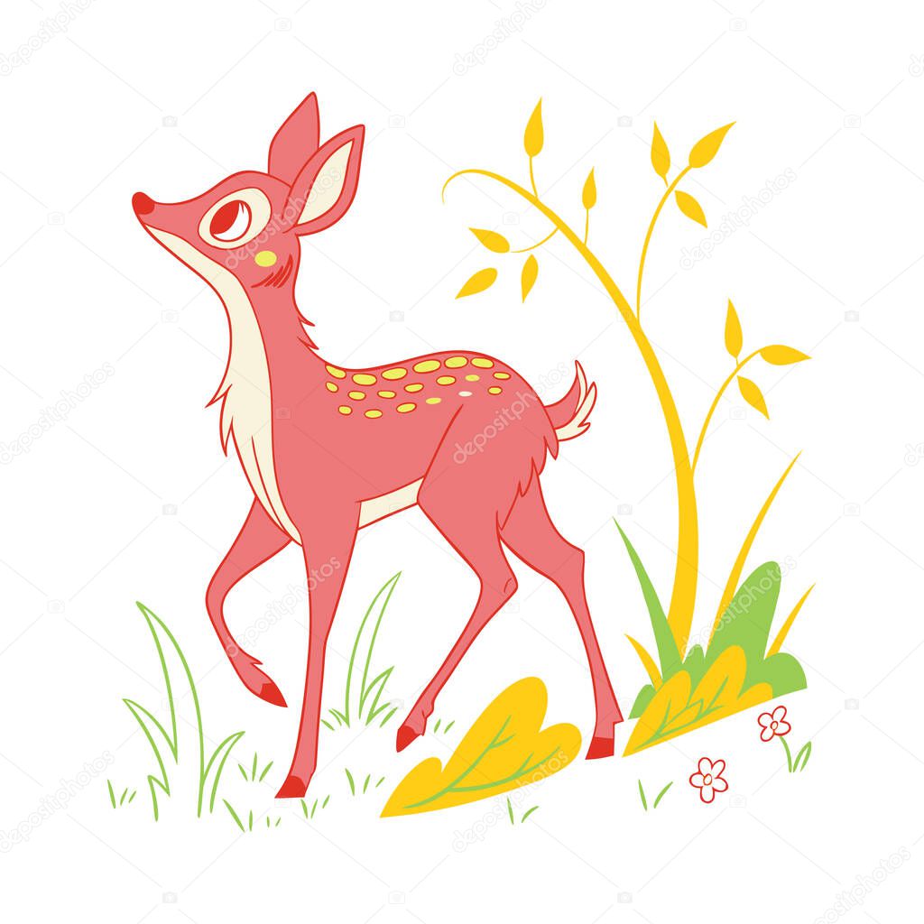 Deer art vector illustration showcasing elegant and detailed deer designs, perfect for nature-themed projects, wildlife art, outdoor branding, and educational materials, capturing the beauty and grace of deer in intricate vector form