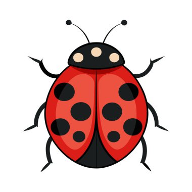 This charming ladybug vector art illustration captures the essence of this beloved insect with vibrant colors and detailed features. Ideal for nature-themed projects, children's books, educational materials clipart