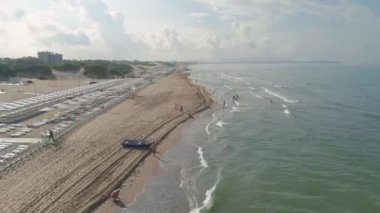 Karadeniz kıyısının havadan görünüşü