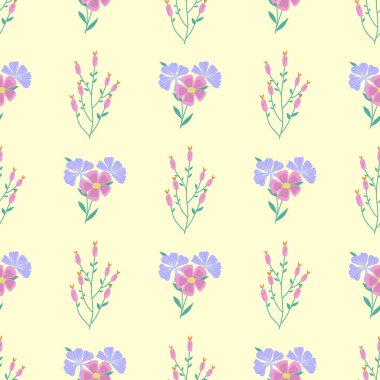 Çeşitli çiçek desenli kumaşlar hayal gücü yaratıyor..