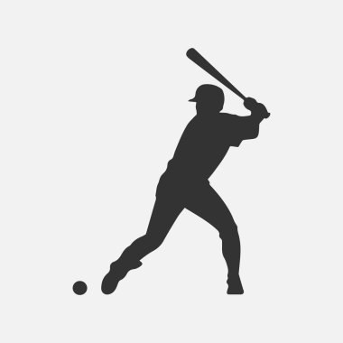 Beyzbol Vurucusu Siluet Simgesini Sallıyor. Bu çarpıcı siluet oyunun yoğunluğunu gösteriyor, spor logoları, posterler, ticari eşyalar ve dijital sanat eserleri için mükemmel. Beyzbol meraklıları, takım markalaşması ve yaratıcı projeler için ideal..