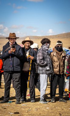 Saga Dawa,  Mt Kailash,  Tibet. May 23, 2024. A Buddhist festival, Saga Dawa celebrating the birth, enlightenment, and  death of Buddha. clipart