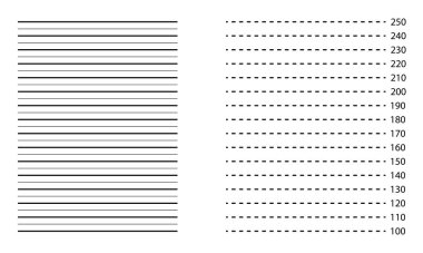 Tasarım vektörü illüstrasyonu için polis sabıka kaydı boş. Düzenlenebilir ve Ölçeklenebilir.