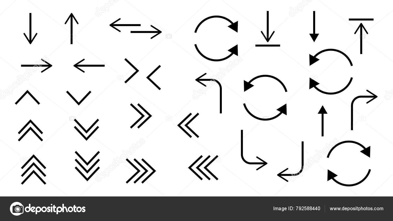 Vectores de Flecha curva doble, imágenes vectoriales | DepositPhotos, image size:1600x900