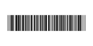 Tasarım koleksiyonu için sahte barkod. Barkod etiketleri kod çizgileri etiketi beyaz arkaplanda izole edildi.