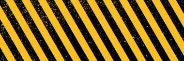 Uyarı sarı diyagonal çizgi tehlike işareti tehlike işareti uyarısı.