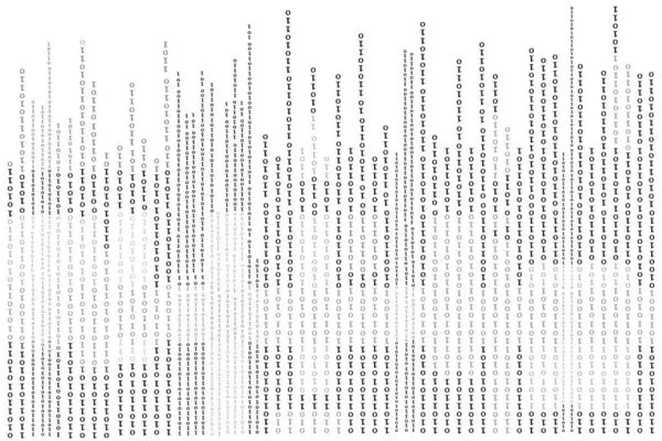 İkili Kod Sıfır Bir Soyut Matris Dijital Sanatı ikili bilgisayar kodlu.