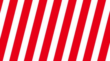 Basit kırmızı beyaz köşegen çizgi desen arkaplanı