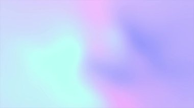 Yumuşak ışık gradyanı olan soyut mavi arkaplan, parlak renklerde bulanık hareket, görsel kusursuz döngü