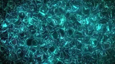 mavi neon rengi arka plan, soyut dalga dokusu parlayan çizgi döngüsü animasyonu. Görsel kusursuz görüntüler