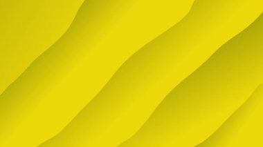 soyut dinamik sarı dalga arkaplan düz hareket, sıvı akışı satırlar 4K UHD sunumlar için döngü ve minimalist hareket grafikleri