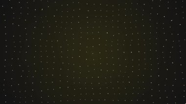 Sarı teknoloji kurumsal arkaplan, soyut dijital noktalar ve minimalist ızgara hareket döngüsü dokusu