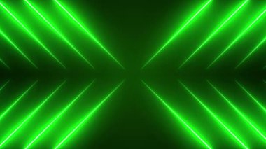 Neon açık yeşil arkaplan parlak renkler, dinamik ve kompozisyon fütüristik görünüm.