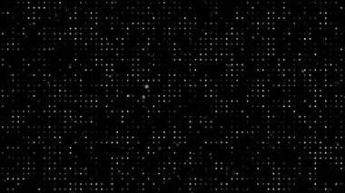 soyut veri ve teknoloji siyah arkaplan, dijital ve yüksek teknoloji kavramı, hareket grafiği, duvar kağıdı veya bir ekran koruyucu, düzensiz döngü