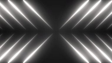 Neon ışığı, parlak renkler, dinamik ve kompozisyon fütüristik görünümlü parlak arkaplan çizgileri.