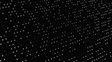 siyah soyut teknolojik arkaplan, dijital veri koruma dalga bileşimi animasyonu