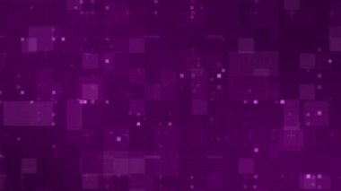 mor veri matrisi, dijital teknoloji geometrik arkaplan, hareketli grafiksel şablon dikişsiz döngü, fütüristik konsept