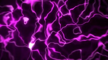 Neon akışkan arkaplan, dinamik hareket grafikleri koyu arkaplan, şablonu dikişsiz döngü