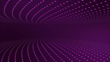 Koyu renk kopyalama alanı olan kusursuz mor teknoloji arkaplanı