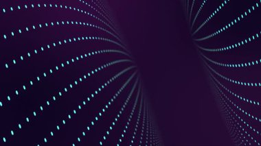 Uzay hareketi soyut animasyon, siber uzay ve gelecekteki sanal dünya şablonu arka plan