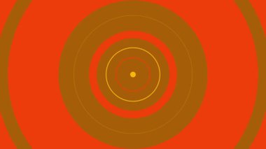 pembe çember geçiş animasyonu, sanat hareketi grafiği, arkaplan düz tasarım konsept duvar kağıdı şablonu