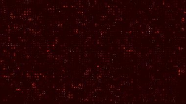 turuncu teknoloji arka plan, dijital neon turuncu arkaplan, şablon canlandırma animasyonu