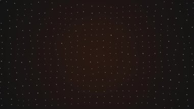 turuncu teknoloji kurumsal arkaplan, soyut dijital noktalar ve şablon ızgara hareket döngüsü dokusu