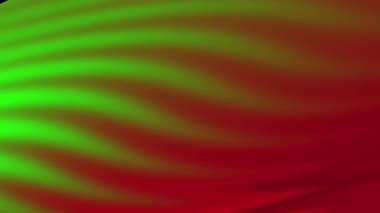 yeşil kırmızı arkaplan soyut gradyan animasyonu dalga akışını ve çizgi deseni 4k fotokopi alanı hd dijital canlandırma hareketsiz video tasarımı döngüsü