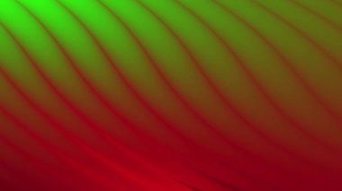 Lüks yeşil arkaplan parlayan neon renkli şerit dokusu, güzel fütüristik dinamik kopya alanı HD video canlandırma animasyonu