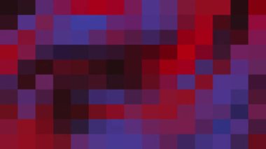 piksel mozaik soyut siyah mavi arka plan çok renkli geometrik kare şekilli sanat deseni