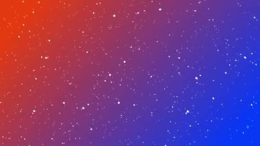 dinamik mavi turuncu arkaplan dikey hareketli uçan parçacık, lüks beyaz parçacık çizgileri