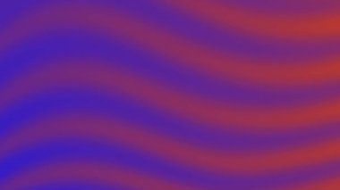 Mavili turuncu arkaplan, grafik tasarım projeleri, sosyal medya gönderileri, web sitesi afişleri ve dijital sunumlar için uygun soyut dalga animasyonu.