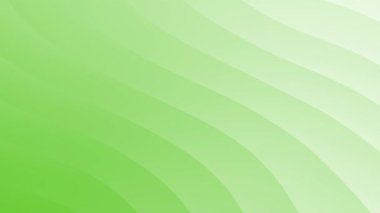 yeşil soyut arkaplan beyaz, düz gradyan dipsiz döngüsüz animasyon 4k kopya alanı, dijital görüntüleme, yüksek kaliteli çözünürlük