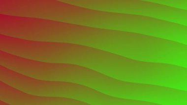 Estetik yeşil ve kırmızı arkaplan, pürüzsüz akışlar organik, kopyalama alanı HD, yüksek kaliteli çözünürlük dalgalı girdaplar