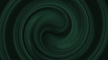 koyu yeşil arka plan, bükülmüş, girdapsız, estetik kusursuz döngü animasyonu yüksek çözünürlüklü