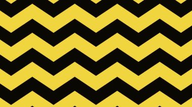 sarı zig zag arkaplan, basit çizgi geometrik tasarım düz hareket yukarıdan aşağıya hareket, sonsuz döngüleme animasyon dijital canlandırma