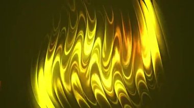 altın sarısı soyut arka plan teknolojisi neon ışınlar parlayan çizgiler tünel, HD tasarım animasyon kusursuz döngüsüz dijital canlandırma