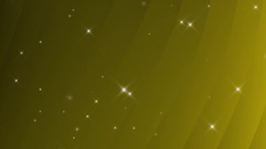 Zarif koyu sarı arkaplan dalgası parlıyor sıvı pürüzsüz döngü animasyonu, 4K hareket grafiği