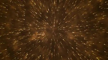 Yeni Yıl Kahverengi Döngüsü, güzel soyut galaksi ışıltısı, estetik ışık patlaması