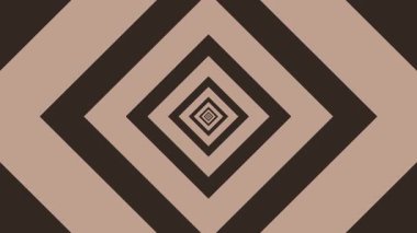 kahverengi kare şekilli düz arkaplan dikişsiz ekran koruyucu güzel video canlandırması