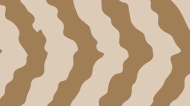 bej rengi Trippy soyut sanat soyut kahverengi çizgi düz arkaplan