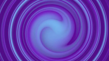 soyut mavi ve mor arkaplan, girdap dairesi modern soyut gradyan, 4K hareket döngüsü animasyonu