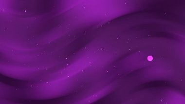 Estetik mor arkaplan, parıldayan toz parçacıkları, ışıl ışıl ve büyüleyici atmosfer, zarif, sihirli tasarım projesi, 4K hareket döngüsü animasyonu