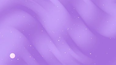 Soyut mor arkaplan, parlak toz parçacıkları, ışıltılı ve büyüleyici atmosfer, zarif, sihirli tasarım projesi, 4K hareket döngüsü animasyonu
