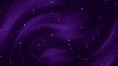Zarif koyu mor gradyan, serin ışık çizgileri, parlak parçacıklar ve beyaz noktalar, fütüristik, dinamik, güzel, lüks, görsel efekt 4K hareket döngüsü animasyonu, 4K hareket döngüsü animasyonu