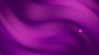 estetik zarif mor arkaplan, fütüristik soyut gradyan toz parçacıkları, bokeh ışıl ışıl ve büyüleyici atmosfer, zarif, sihirli tasarım projesi, 4K hareket döngüsü animasyonu