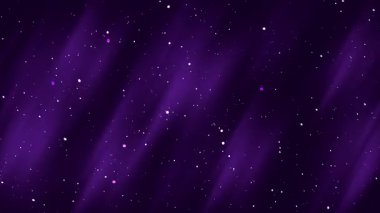 Zarif siyah ve mor arkaplan, serin ışık çizgileri, parlak parçacıklar ve beyaz noktalar, fütüristik, dinamik, güzel, lüks, görsel efekt 4K hareket döngüsü animasyonu, 4K hareket döngüsü animasyonu